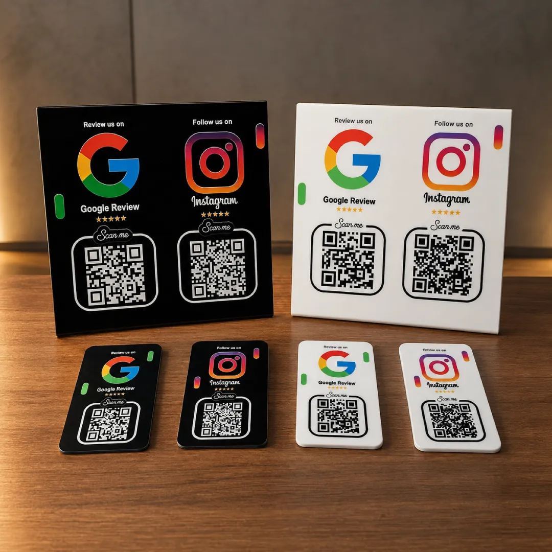 Premium AI Review Standee Kit